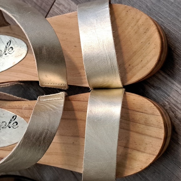 Free People leather wedge - Picture 2 of 8